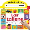 Lær tallene - skriv og visk ud